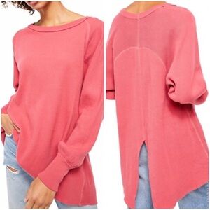 We The Free Amelia Thermal Waffle Knit Top